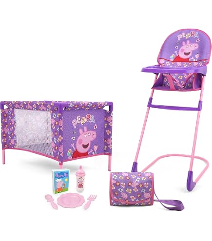 Amazon.co.jp: ペッパピッグ:ドールツインベビーカー - ピンク